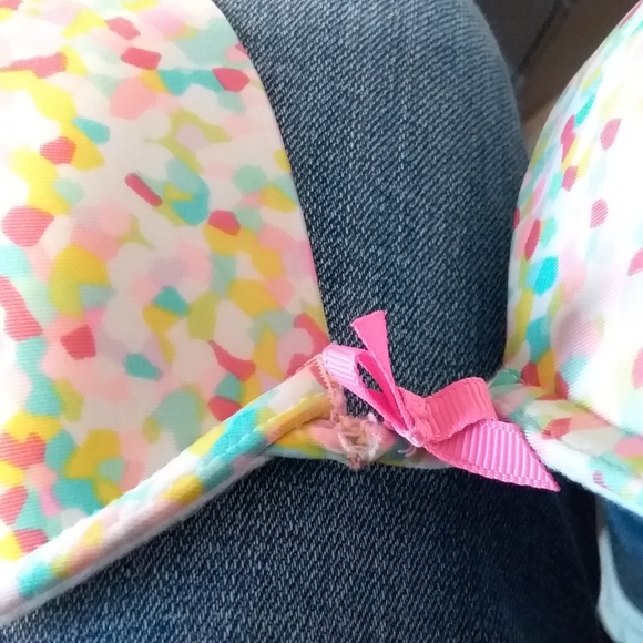 Victoria's Secret Lot of 6 Push Up Uplift Underwire Bras 32D PINK Dream Angels - Picture 11 of 11